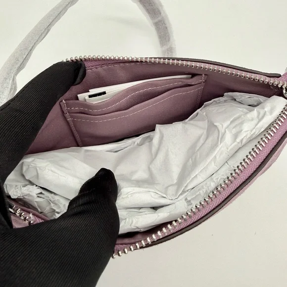 Coach Suede Nolita 19 Silver Light Violet - Picture 9 of 12